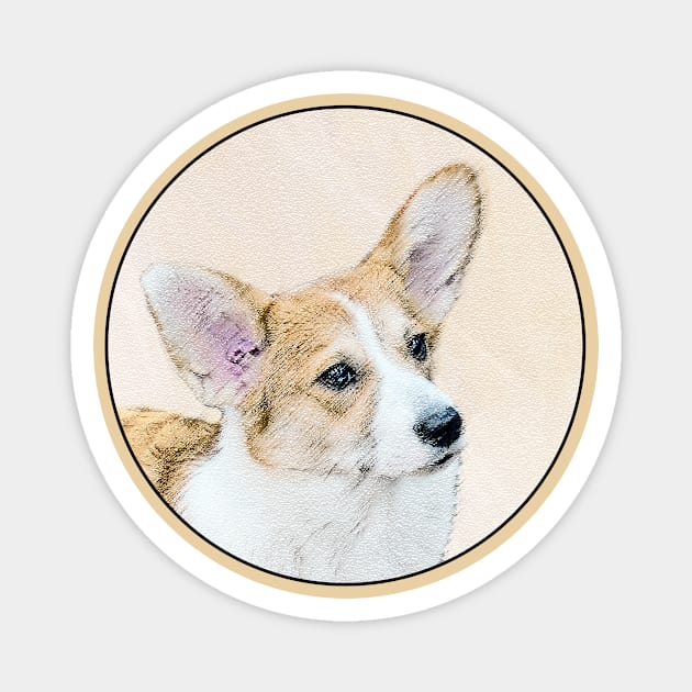 Pembroke Welsh Corgi Magnet by Alpen Designs